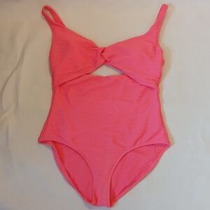 Anne Cole coral pink swimsuit size 16